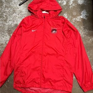Nike Red Jacket with Logo